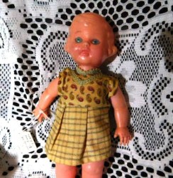 1201 plastic doll a